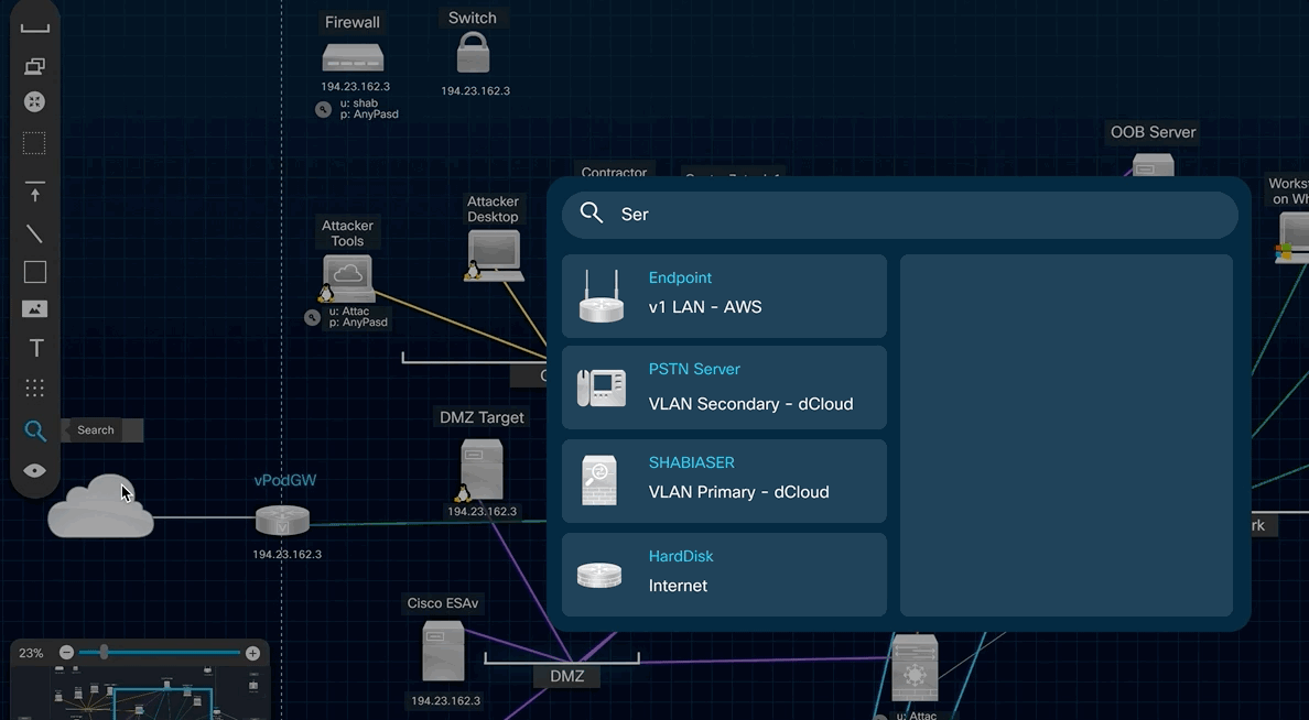 Search interaction, in the shipped product